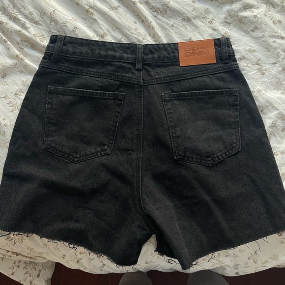 Laurena denim shorts black - Picture 4 of 5